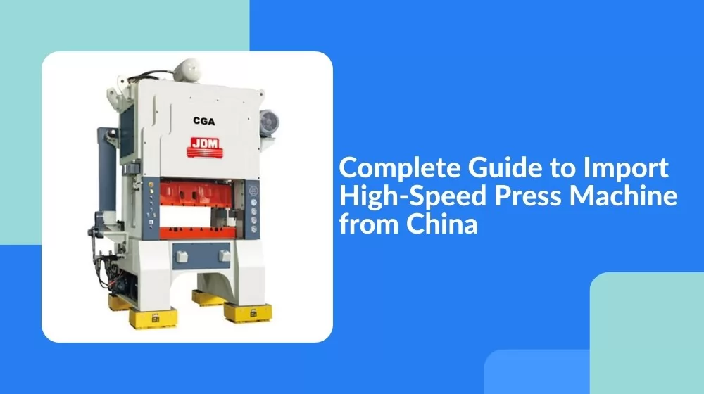 High speed press machine